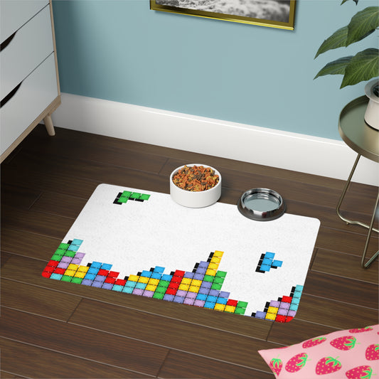 TetraBites Color Cascade Pet Food Mat